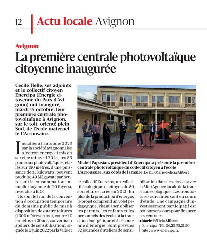 Alectron Energy contiunue sa formidable ascension